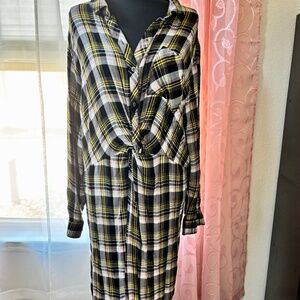 Caslon - Flannel Dress